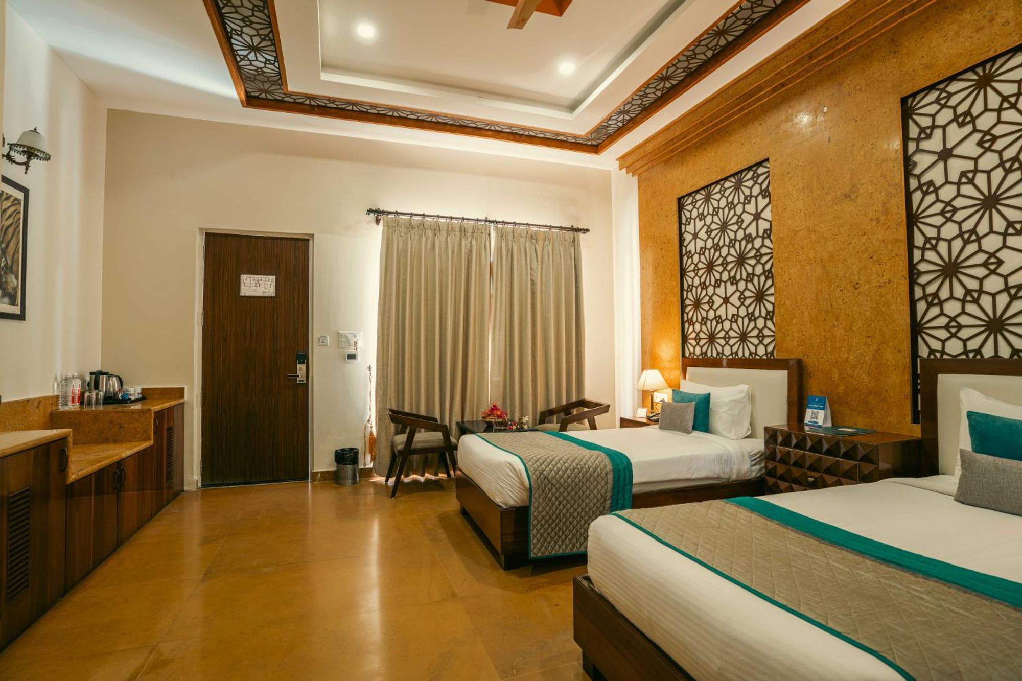 Abhyaran Resort & Spa Ranthambore 萨瓦伊马多普尔 外观 照片