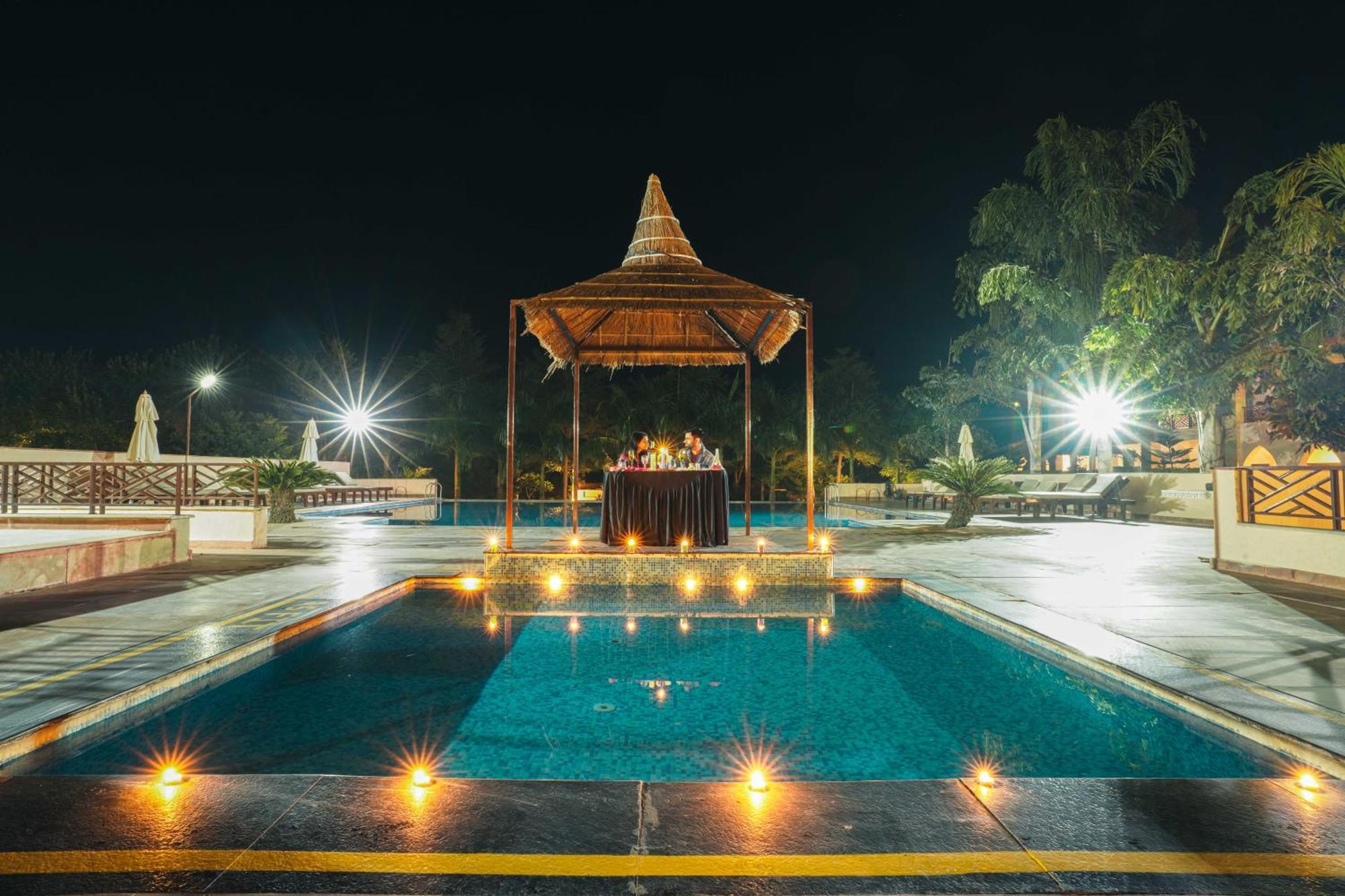 Abhyaran Resort & Spa Ranthambore 萨瓦伊马多普尔 外观 照片