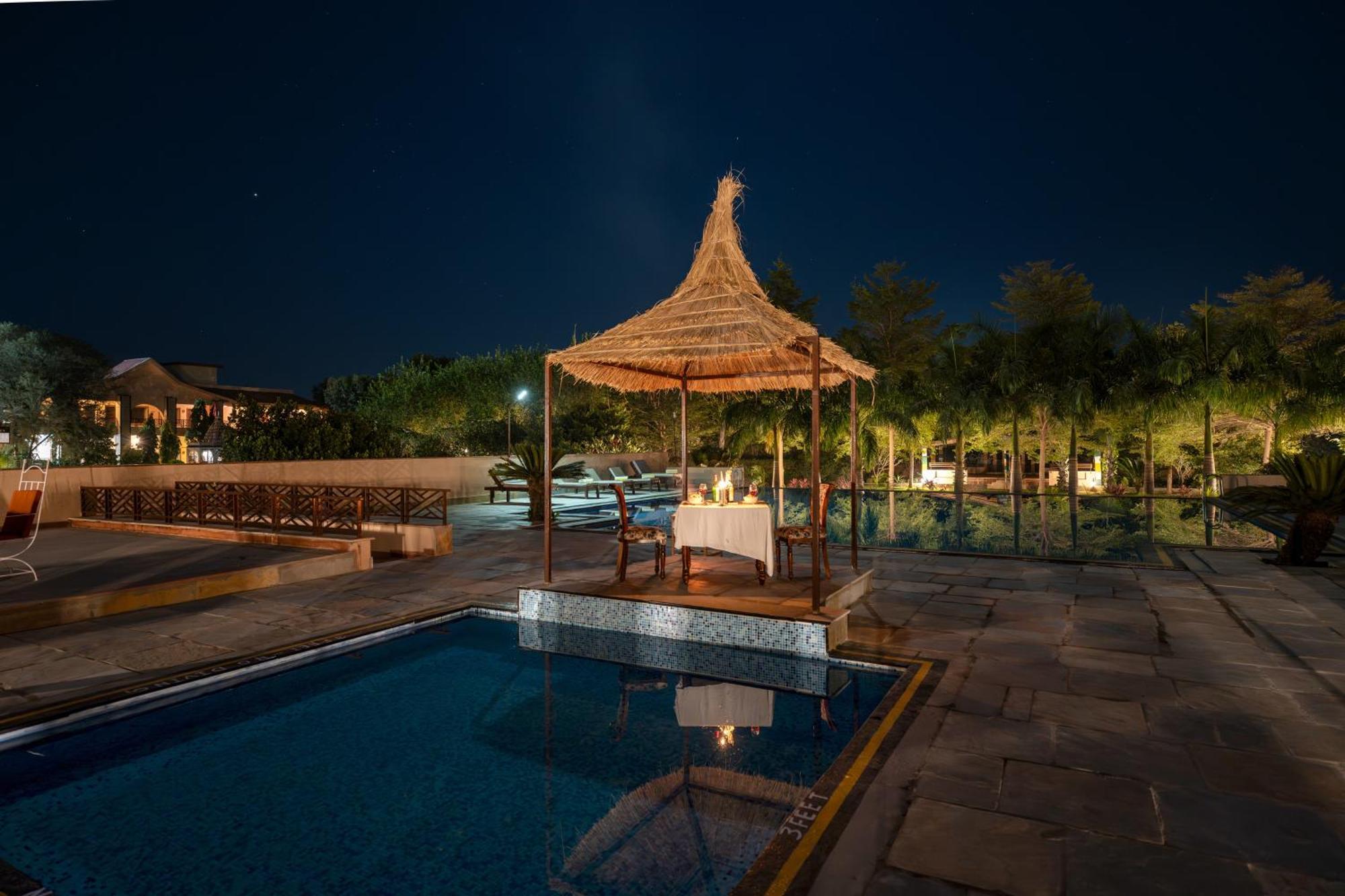 Abhyaran Resort & Spa Ranthambore 萨瓦伊马多普尔 外观 照片