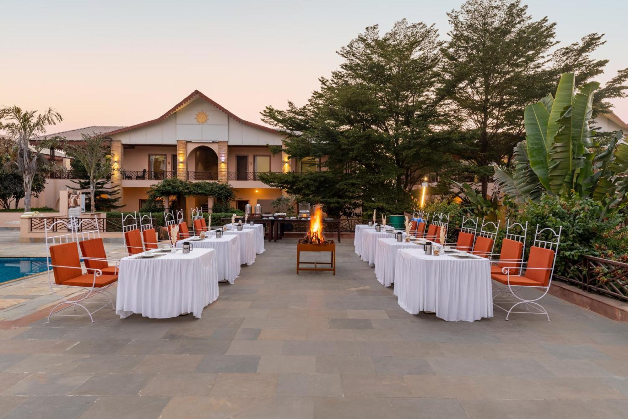 Abhyaran Resort & Spa Ranthambore 萨瓦伊马多普尔 外观 照片