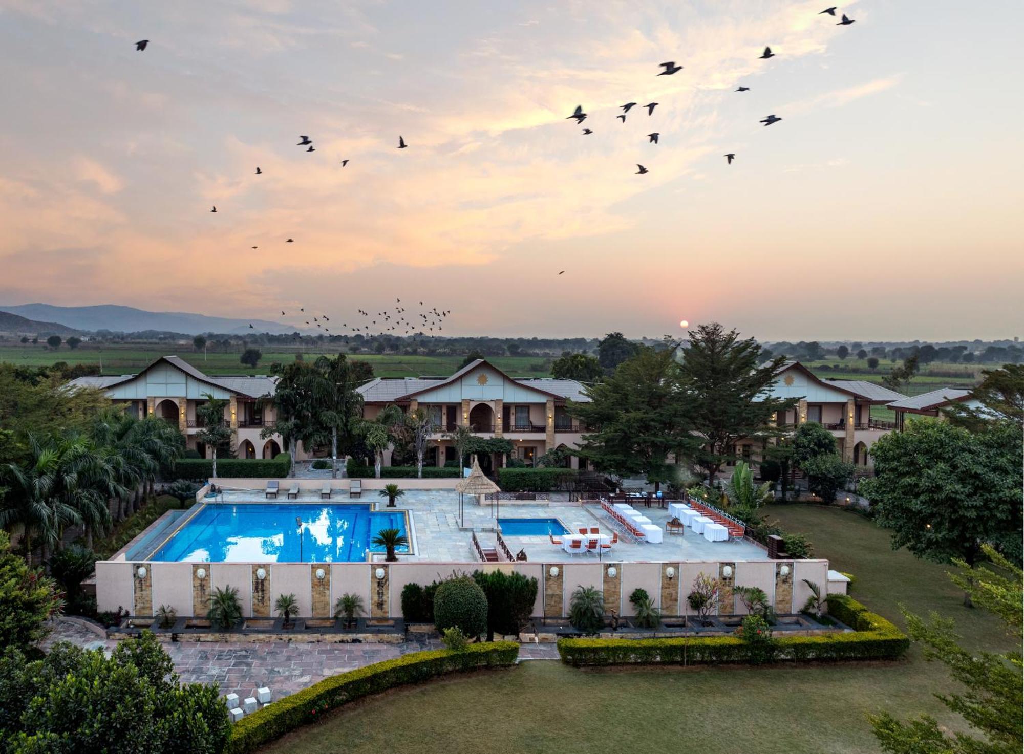 Abhyaran Resort & Spa Ranthambore 萨瓦伊马多普尔 外观 照片