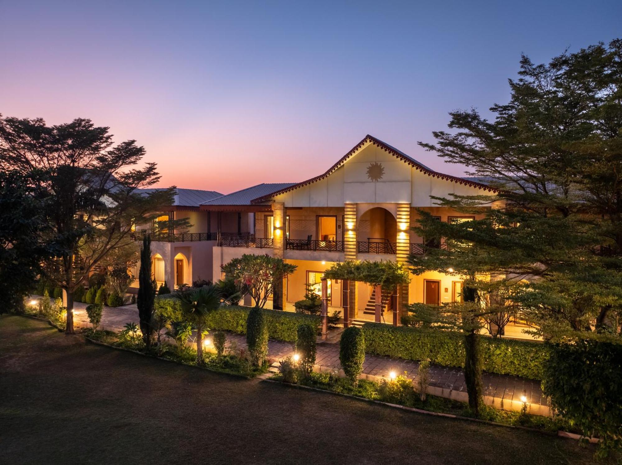Abhyaran Resort & Spa Ranthambore 萨瓦伊马多普尔 外观 照片