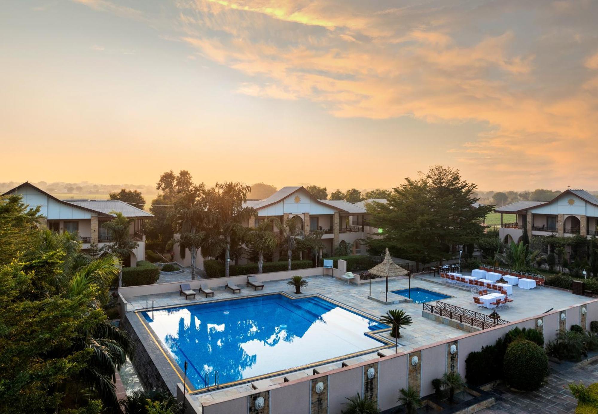 Abhyaran Resort & Spa Ranthambore 萨瓦伊马多普尔 外观 照片